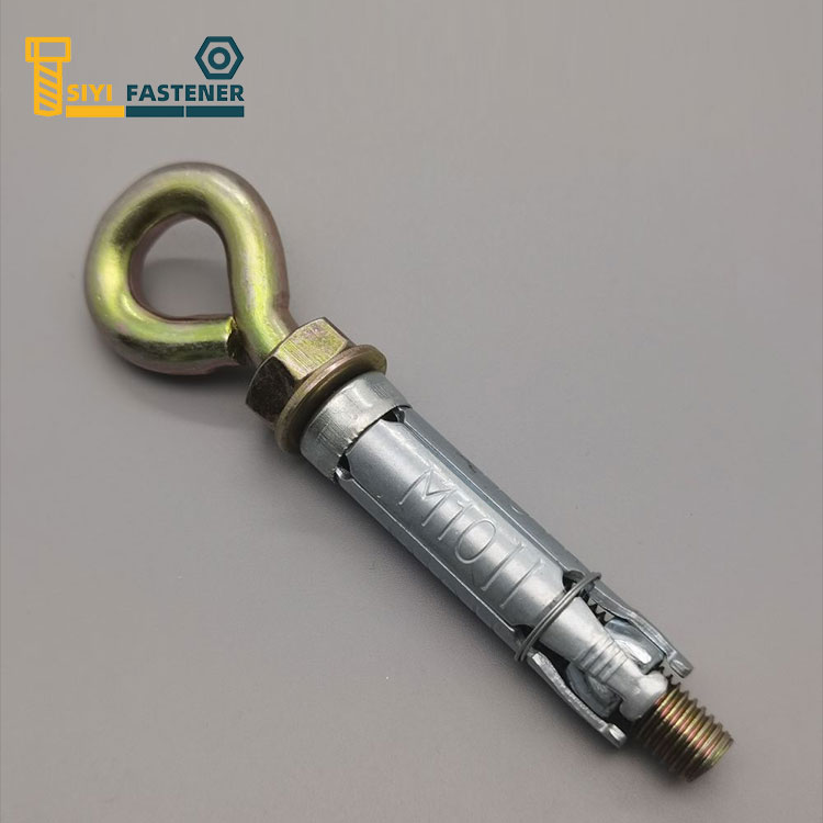 Koolstofstaal Heavy Duty Sleeve Anker met O Hook